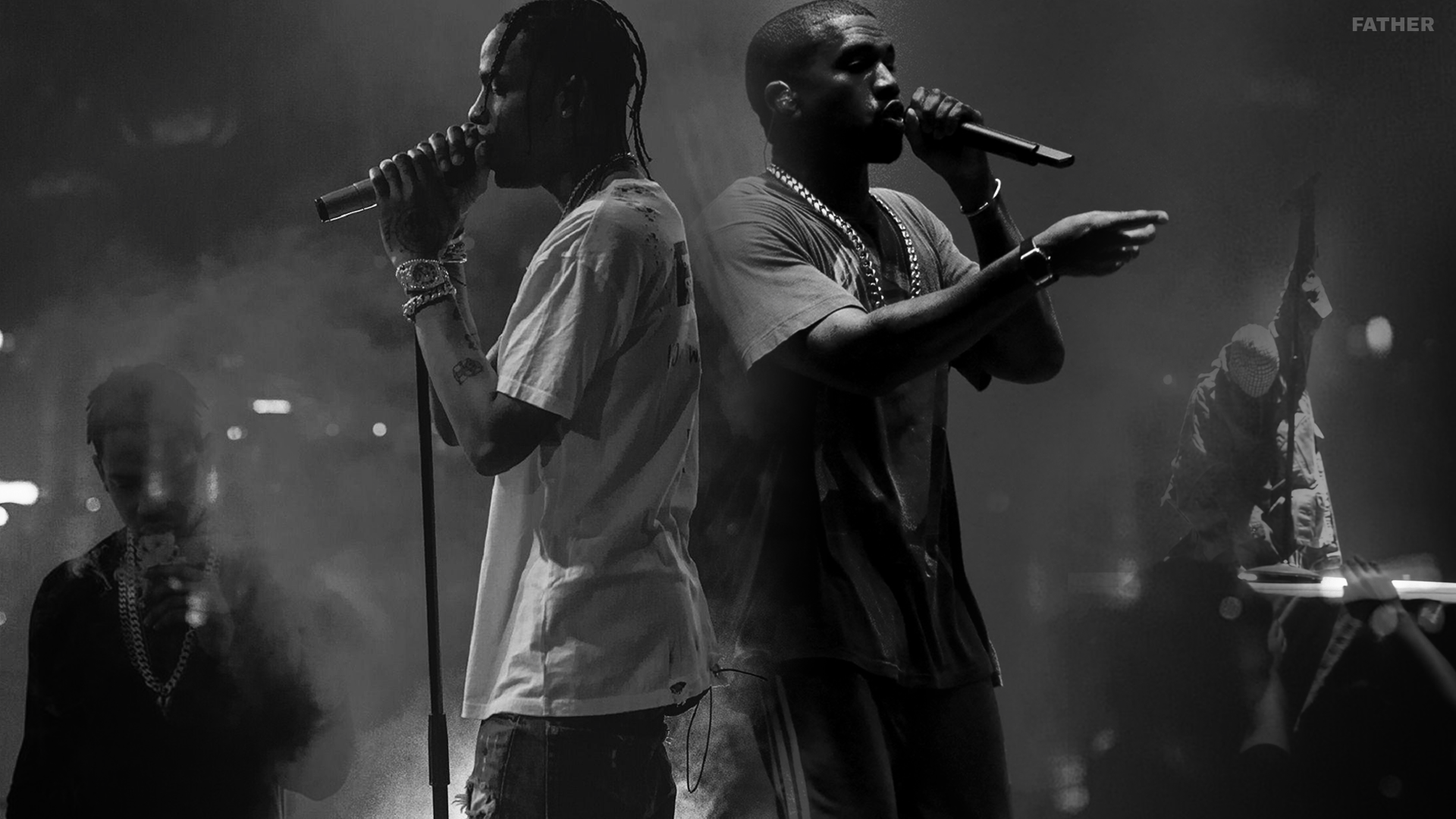 1920x1080 Travis Scott x Kanye West