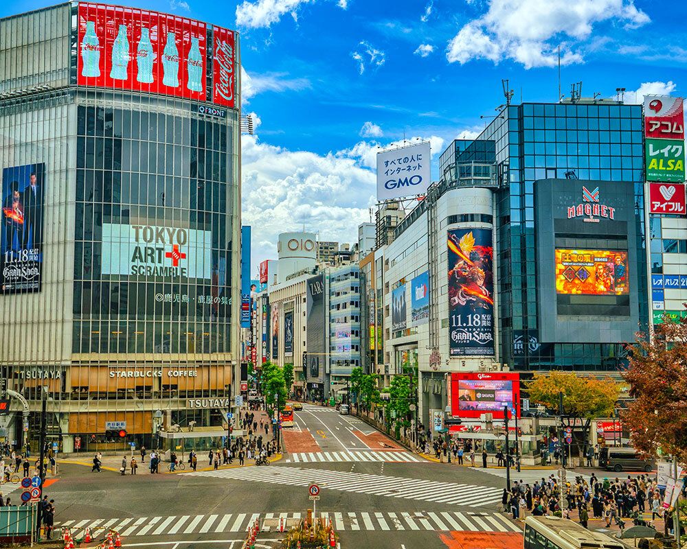 1000x800 Shibuya Scramble Crossing