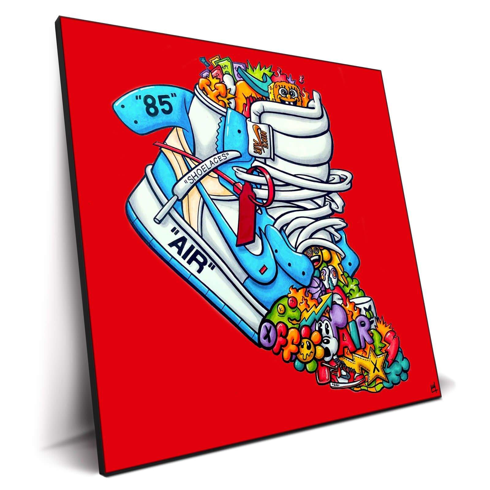 1600x1600 Nike Air Jordan 1 Wall Art. BIG Wall Décor