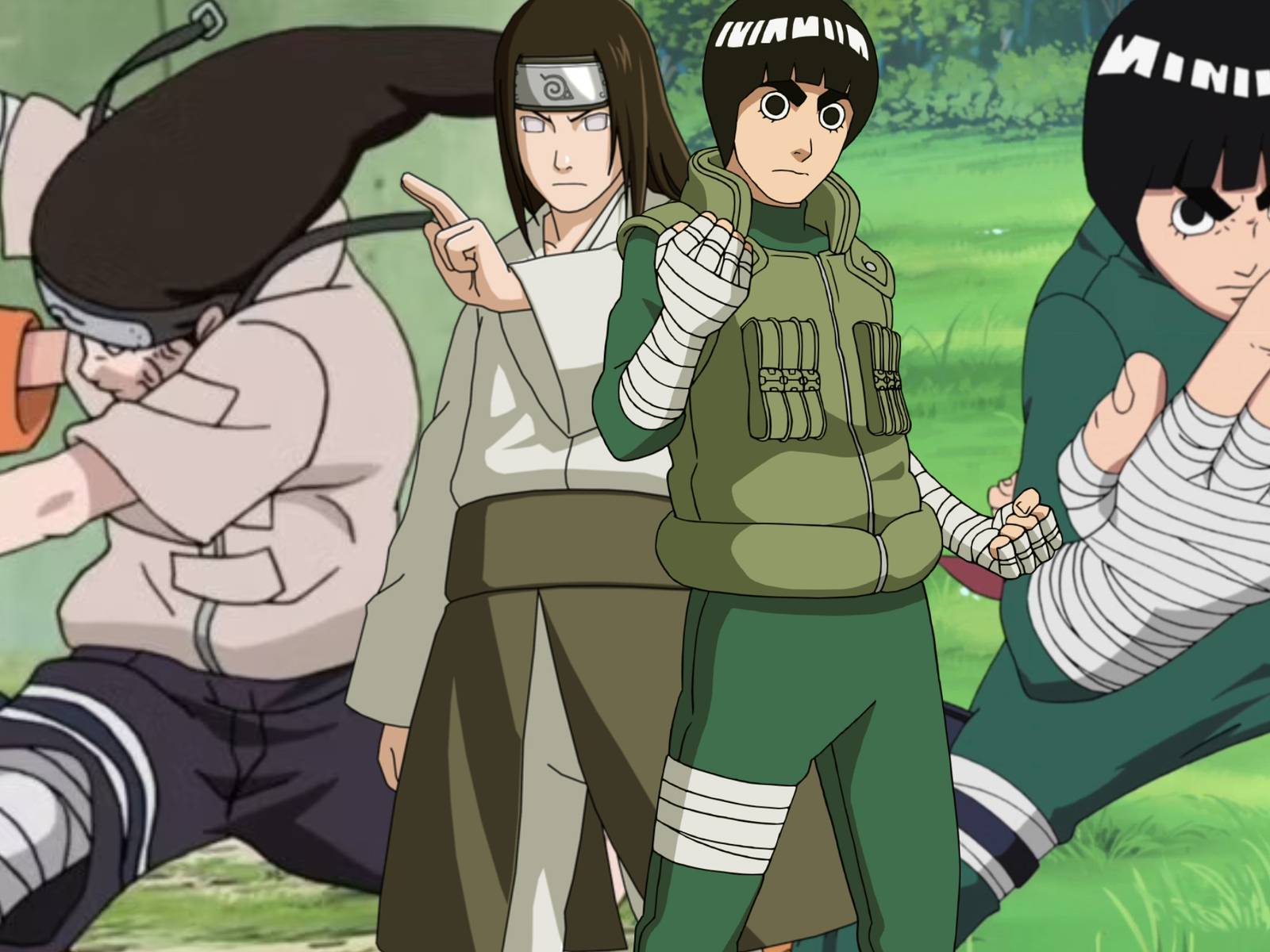 1600x1200 Naruto: How Rock Lee And Neji Hyuga's Rivalry Was Wasted