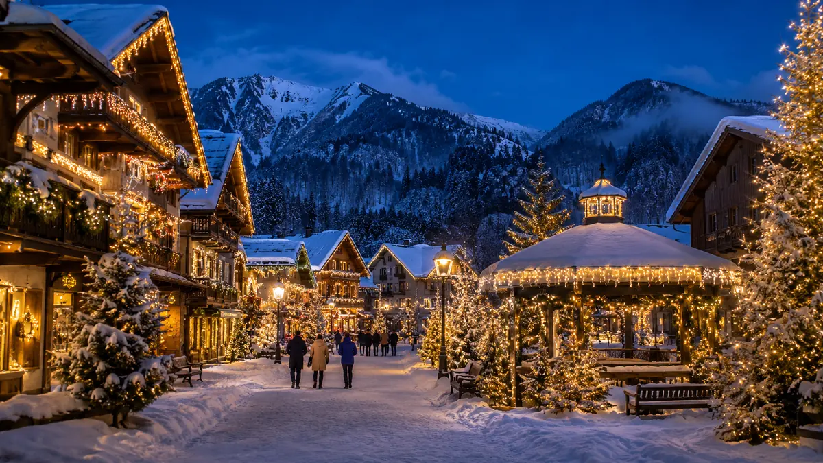 1200x675 Leavenworth Christmas Lights 2026 from Seattle: Dates & Tours