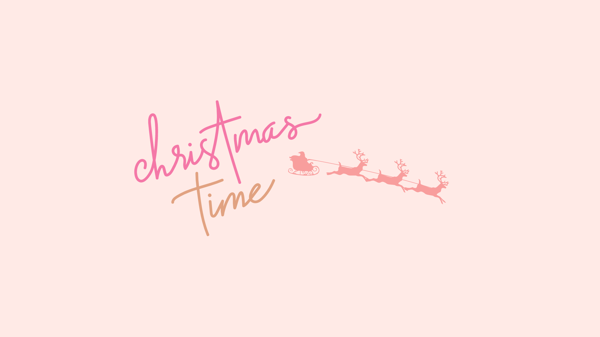 1920x1080 Free Christmas Aesthetic Wallpaper for Desktop