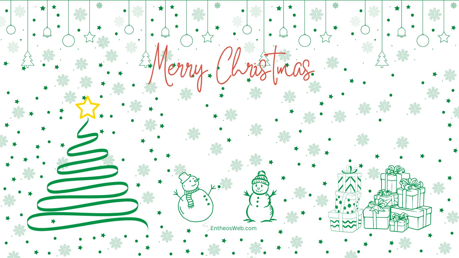 1920x1080 Christmas Desktop Wallpaper Background