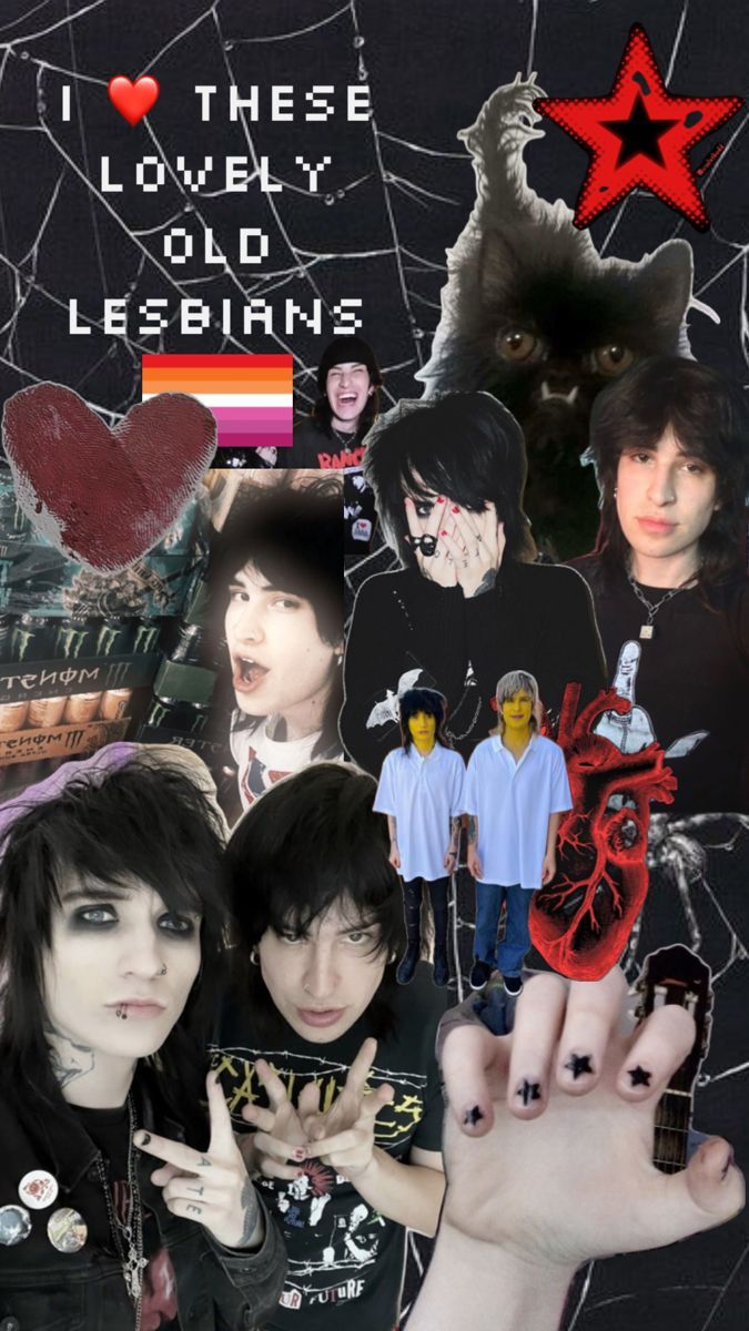 675x1200 I ❤️ the elderly lesbians. Punk wallpaper, Jake weber, Hot emo guys