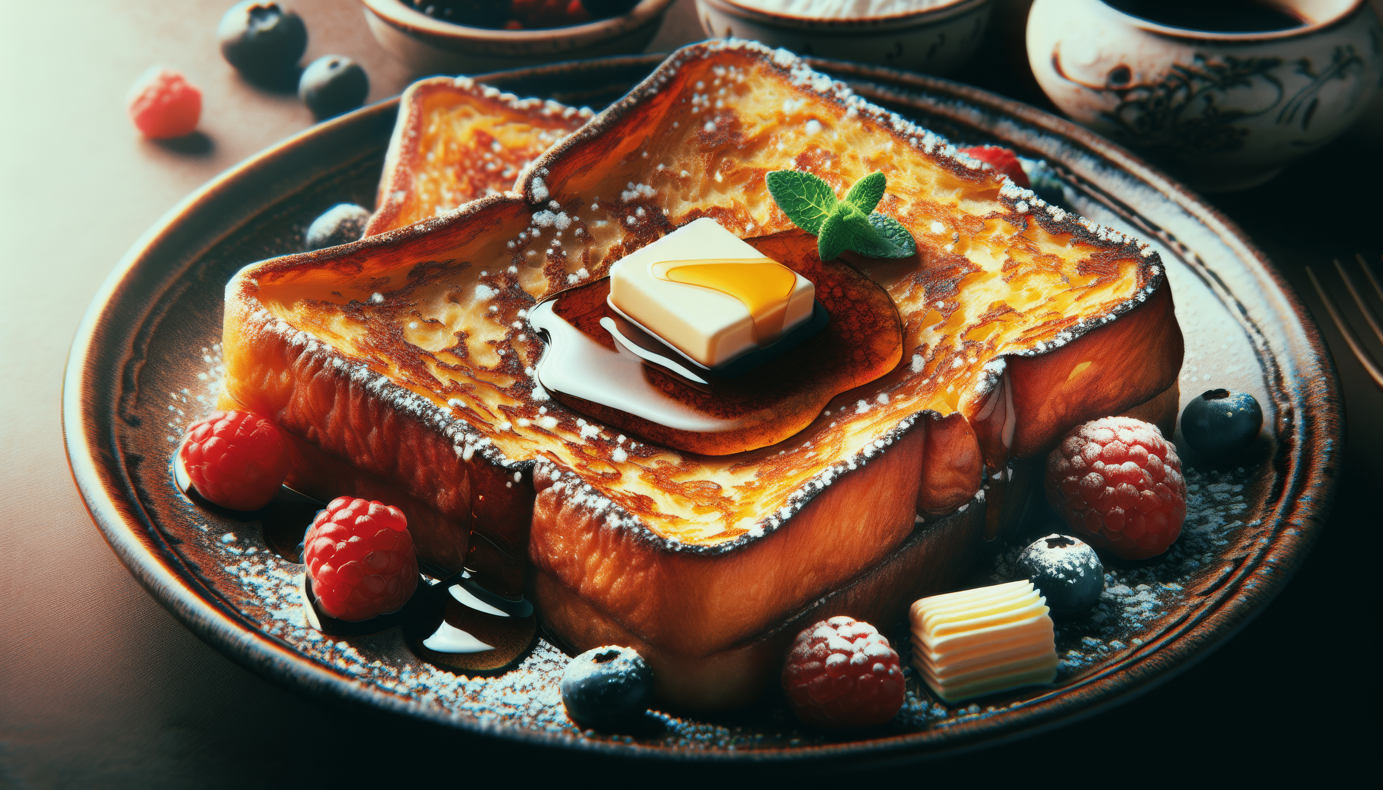 4588x2621 Delicious French Toast HD Wallpaper for Desktop