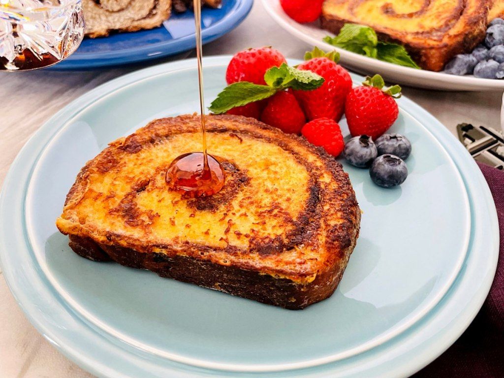 1024x768 How to Make Cinnamon Raisin French Toast Recipe City Baker