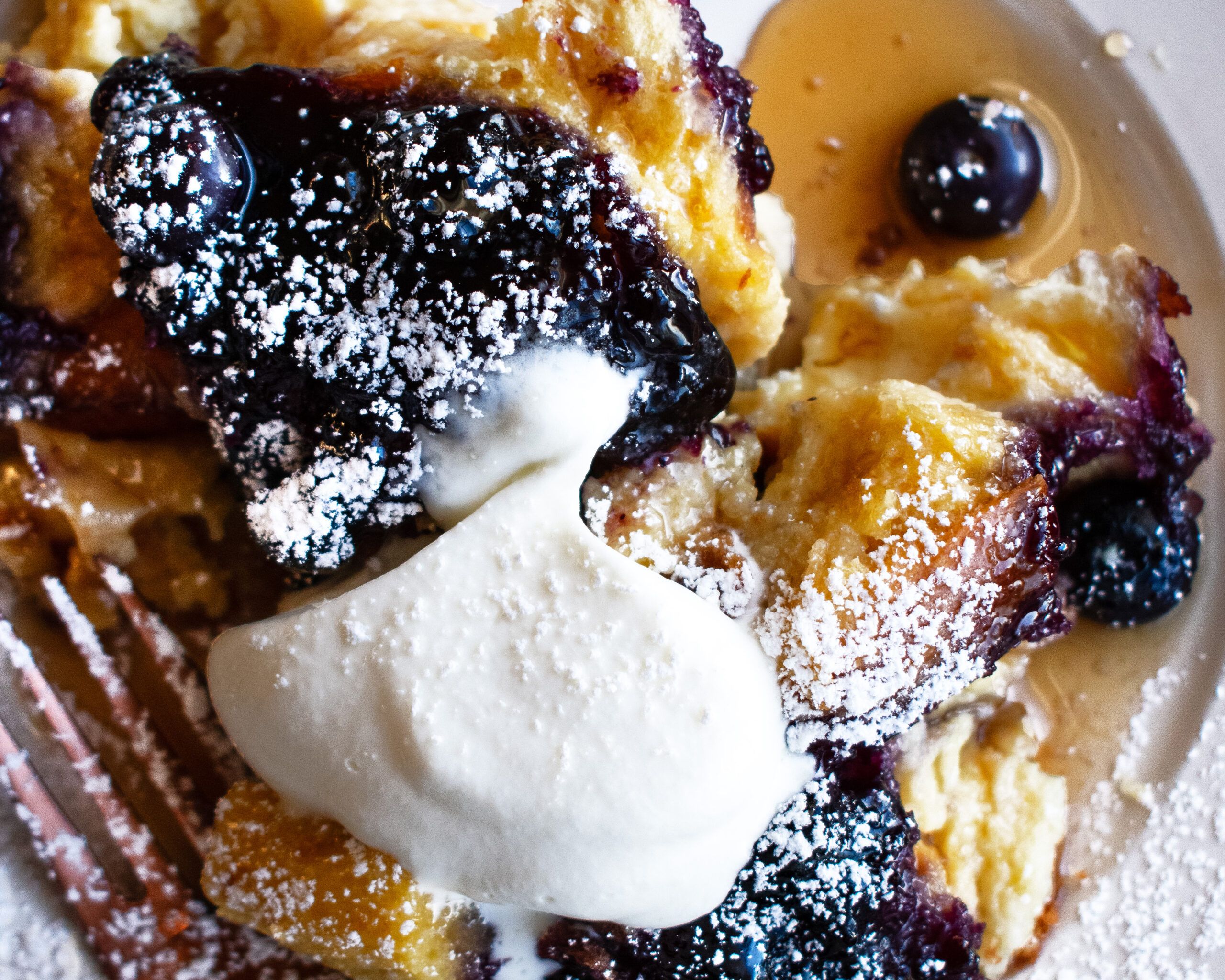 2560x2048 Baked Blueberry French Toast