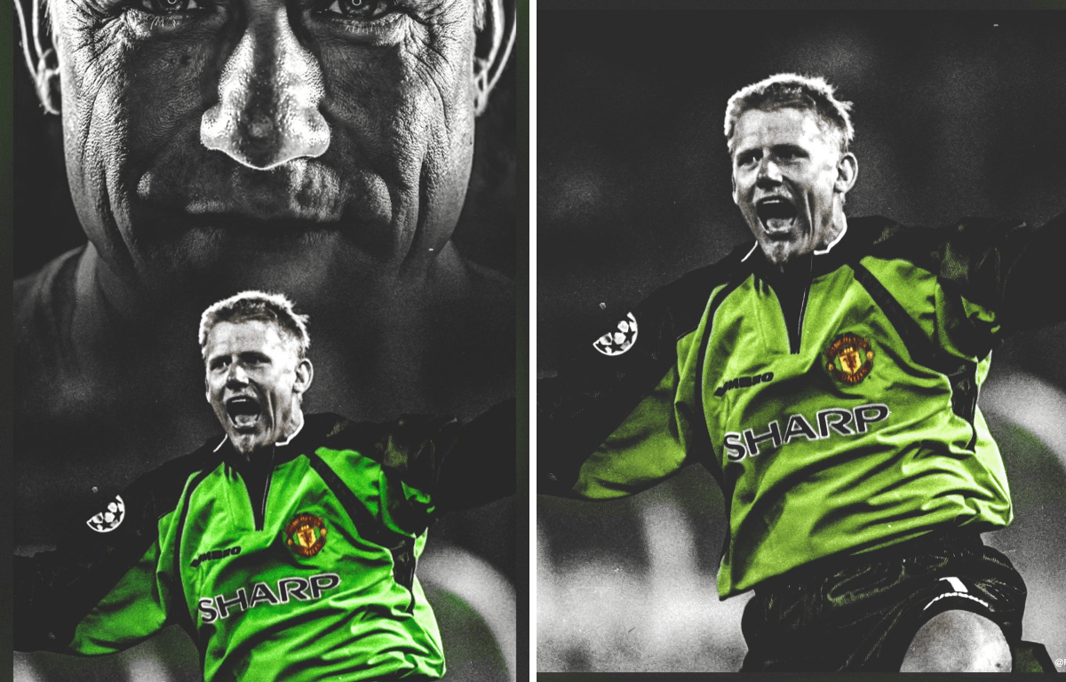 1200x768 Fredrik on X: Peter Schmeichel. #mufc. iPhone wallpaper and icon // Great Dane / X