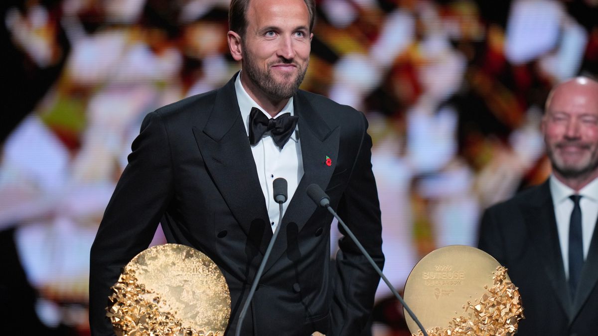1200x675 Kane becomes first Englishman in 25 years to win Ballon d'Or and Putellas wins her third -