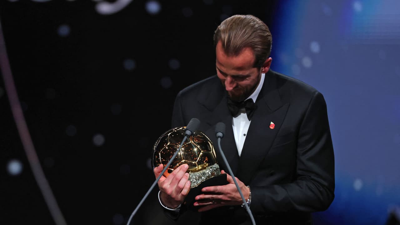 1280x720 Ballon d'Or 2026: Harry Kane wins men's award, first English winner since Michael Owen in Alexia Putellas, full winners list