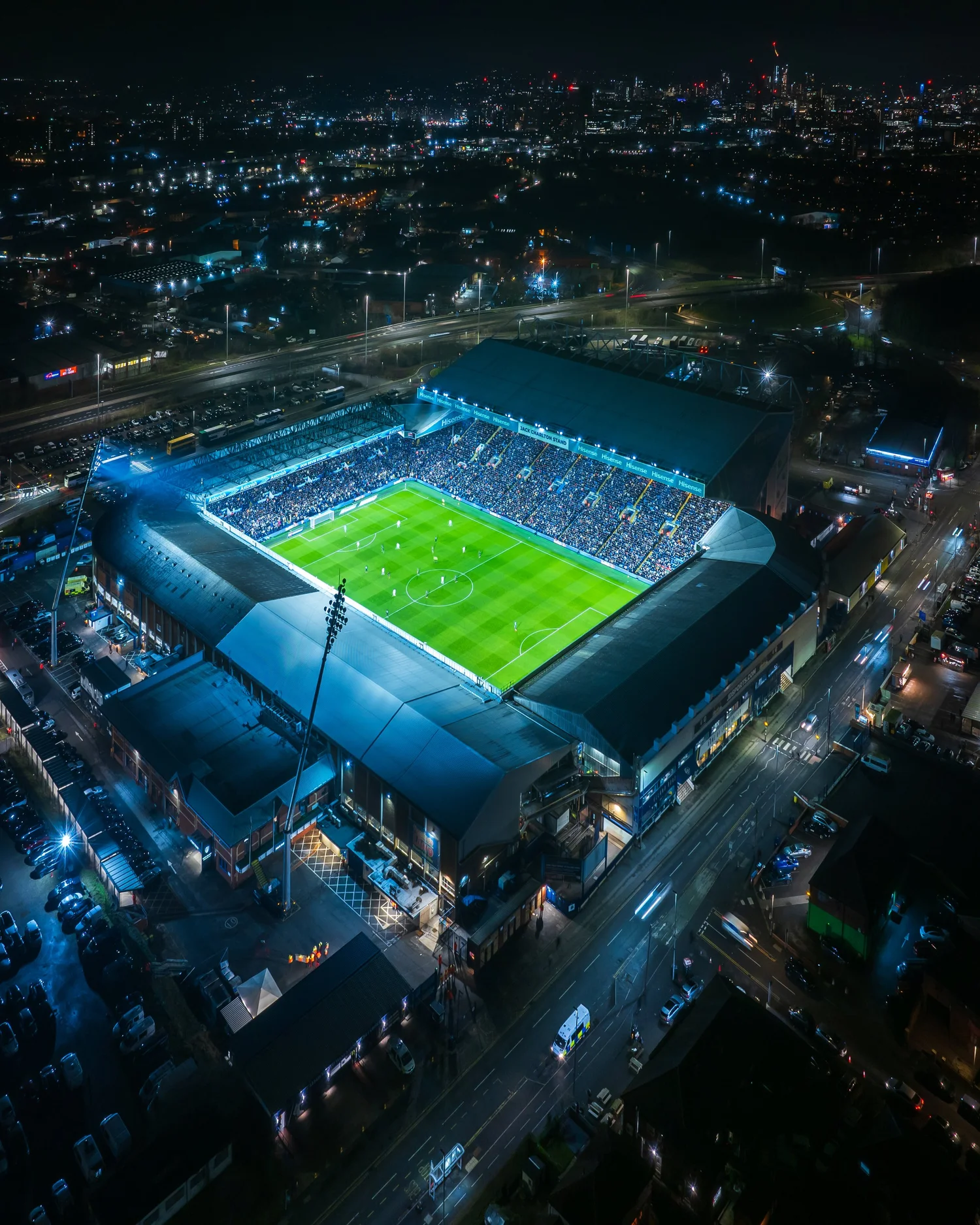 1500x1875 Elland Road. Aerial Photography. Prints. Andy Mallins Photography. Buy Photographic and Poster Prints