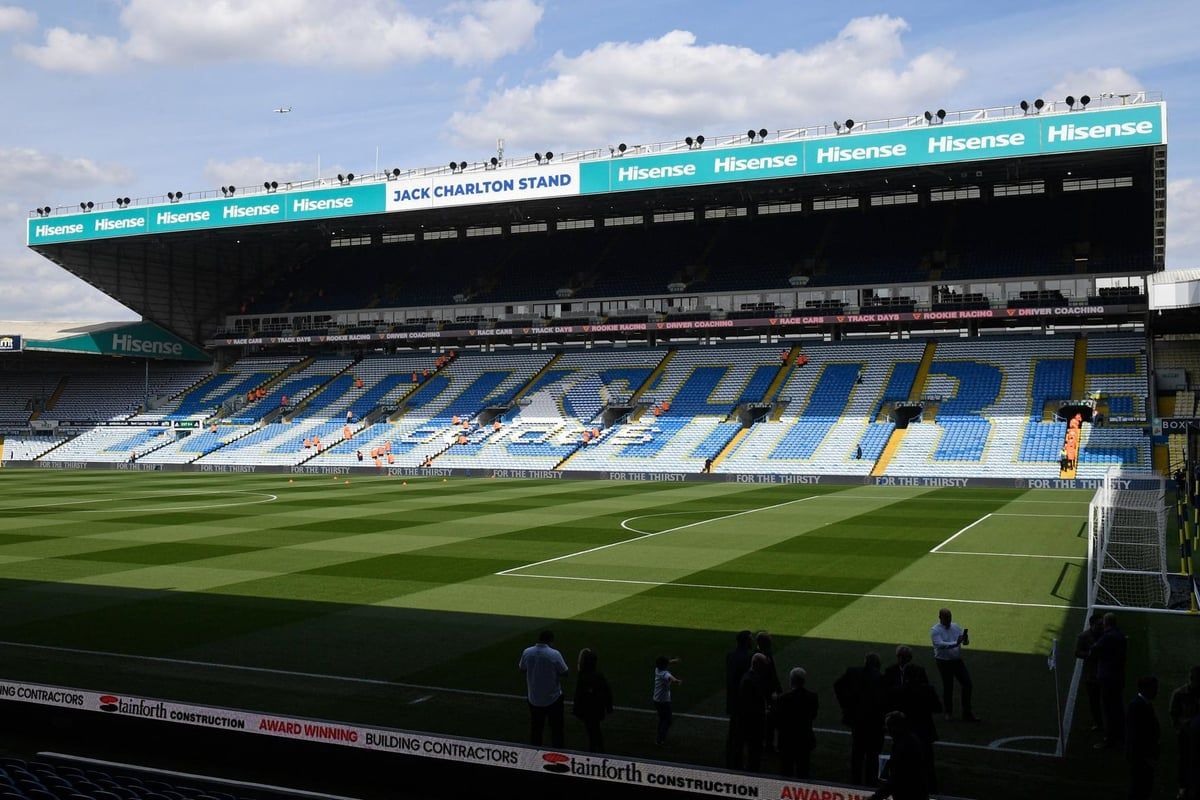 1200x800 Elland Road flies regional flag as Leeds United fight Roses derby against Premier League leaders Manchester City