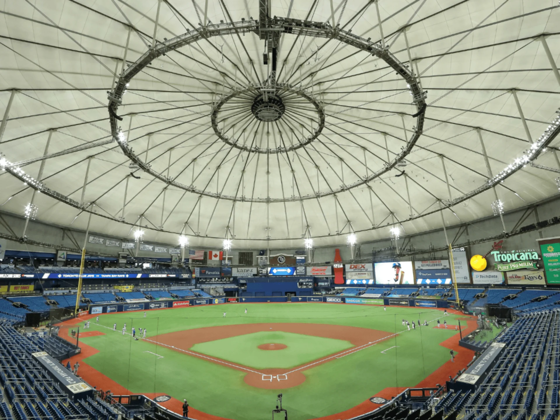 1920x1440 MLB: From Hurricane Havoc to the World Series: The Wild Comeback Story of Tropicana Field, Home of the Rays