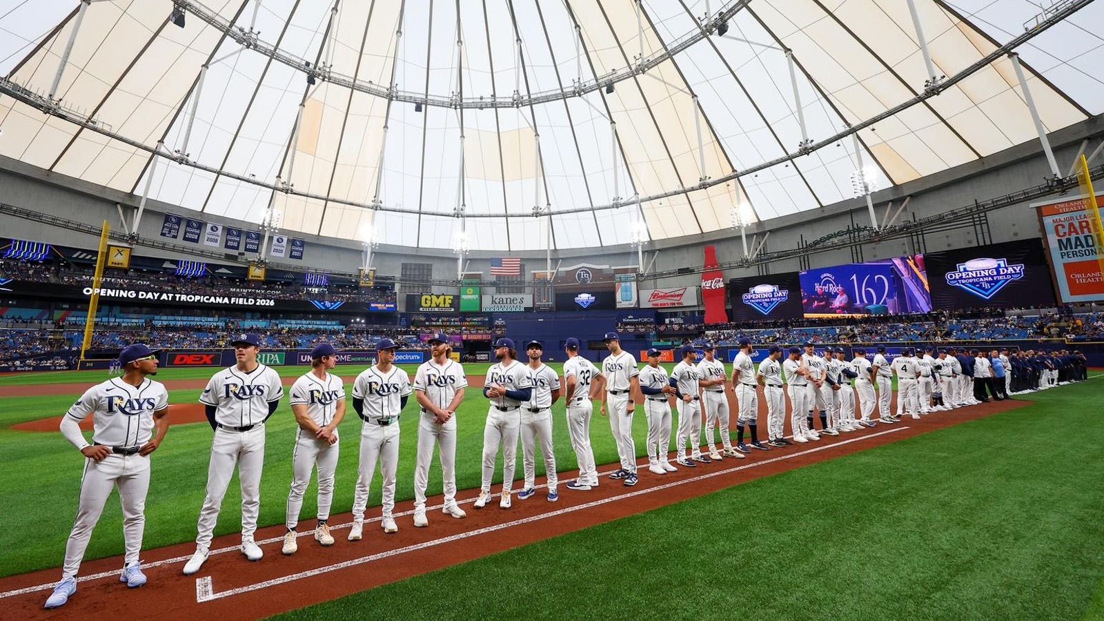 1600x900 Tampa Bay Rays Celebrate Return To Tropicana Field With A Win