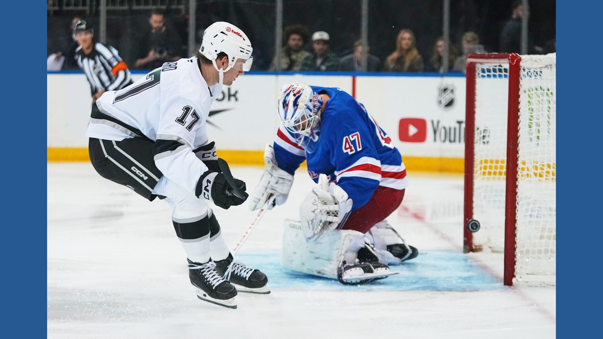 1920x1080 James Reimer makes his Rangers debut as the team gives Dylan Garand a break