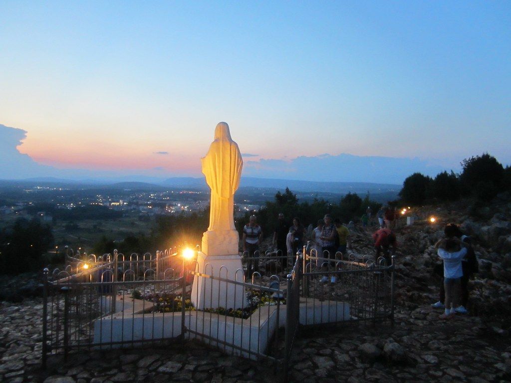 1024x768 06.07.15 Queen Of Peace. This Is The View Of The Statue Of