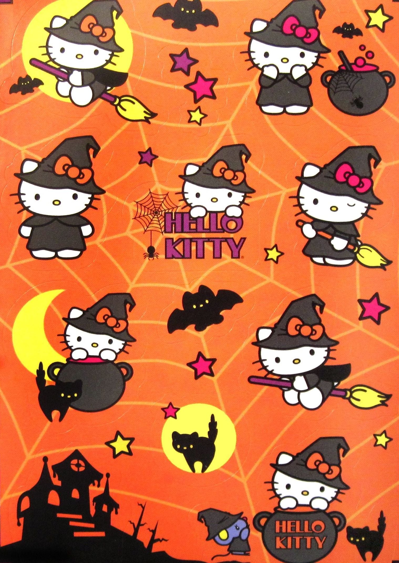 1519x2143 Hello Kitty Halloween Wallpaper