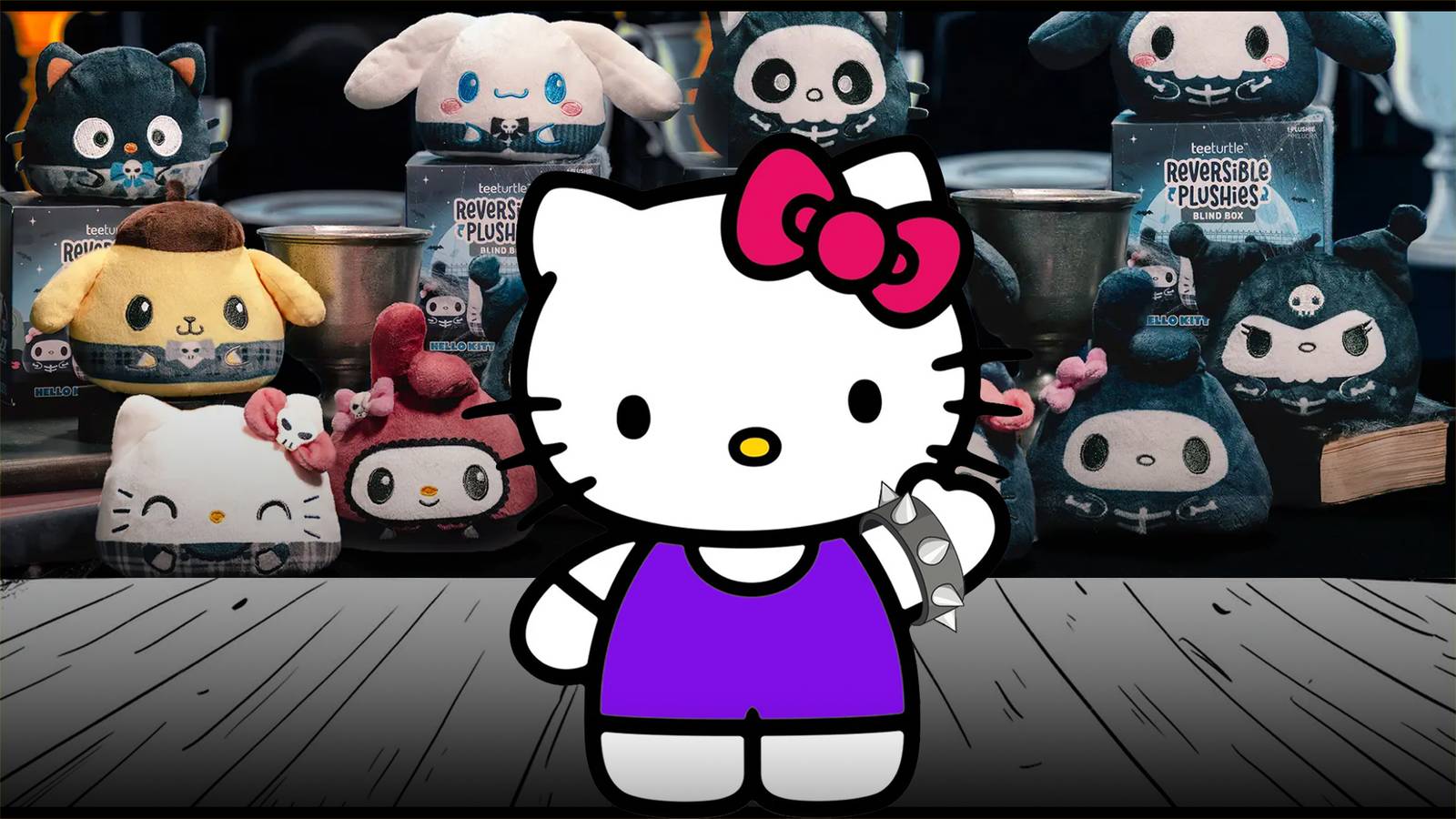 1600x900 Hello Kitty & Friends Get Spooky Redesigns in New Haunted House Collection