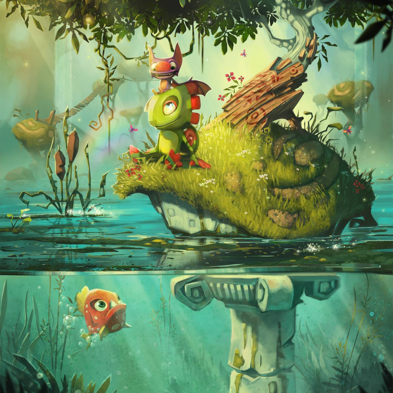 1600x1600 Yooka Laylee Isn't Going To Be A Banjo Kazooie Copy