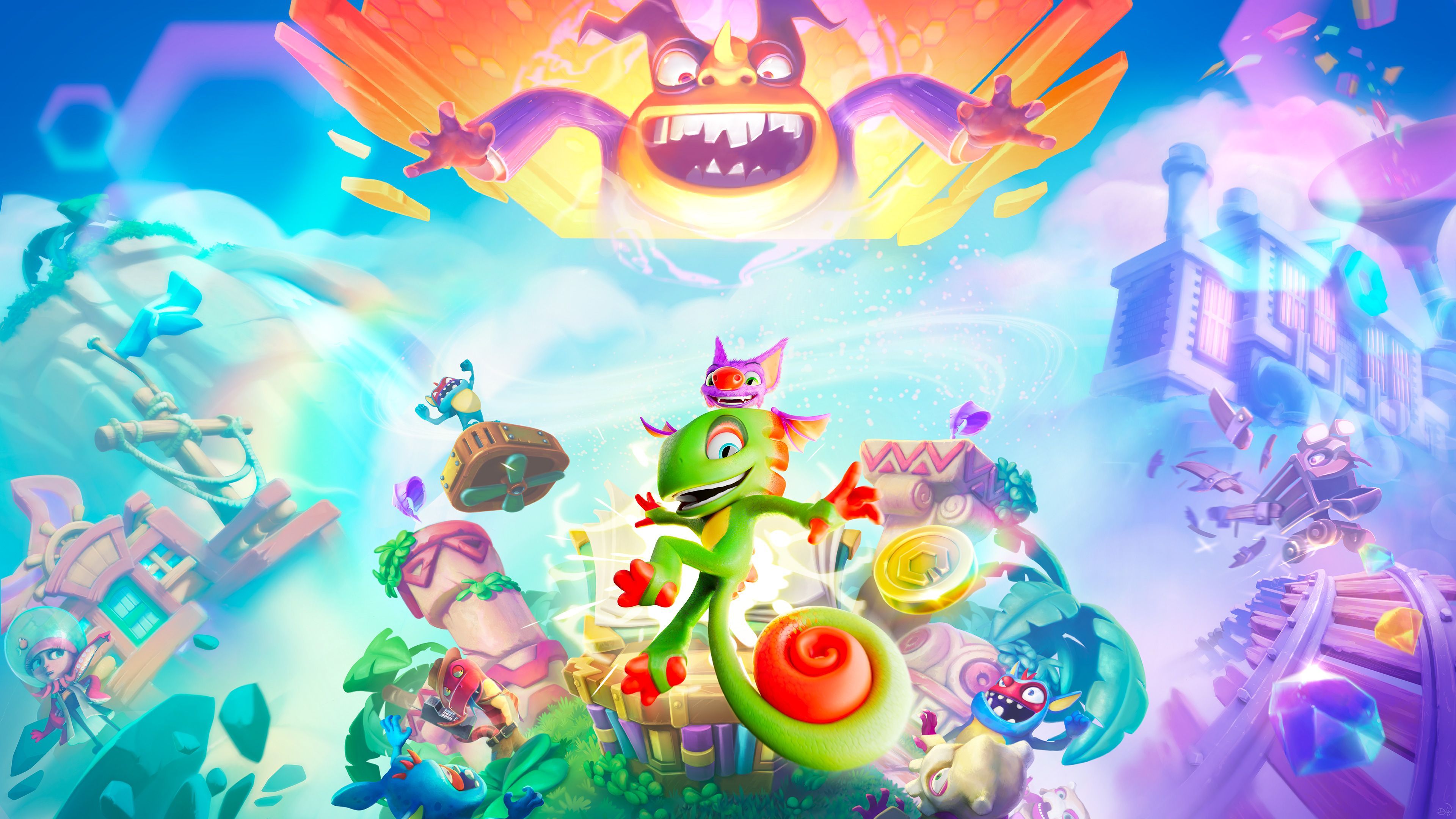 3840x2160 Yooka Replaylee: A Fresh Coat Of Paint