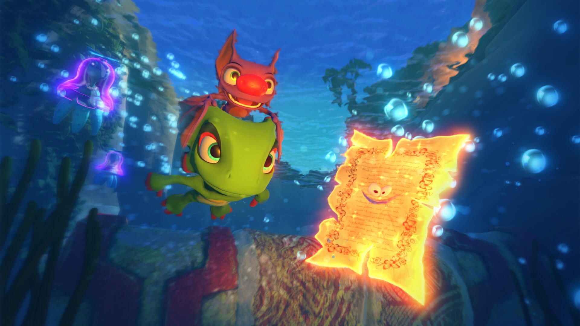 1920x1080 Yooka Laylee. Epic Games Store