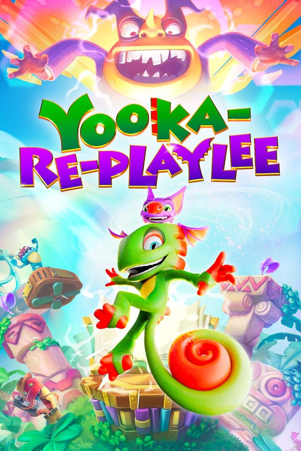 1000x1500 Yooka Replaylee (Video Game 2025)