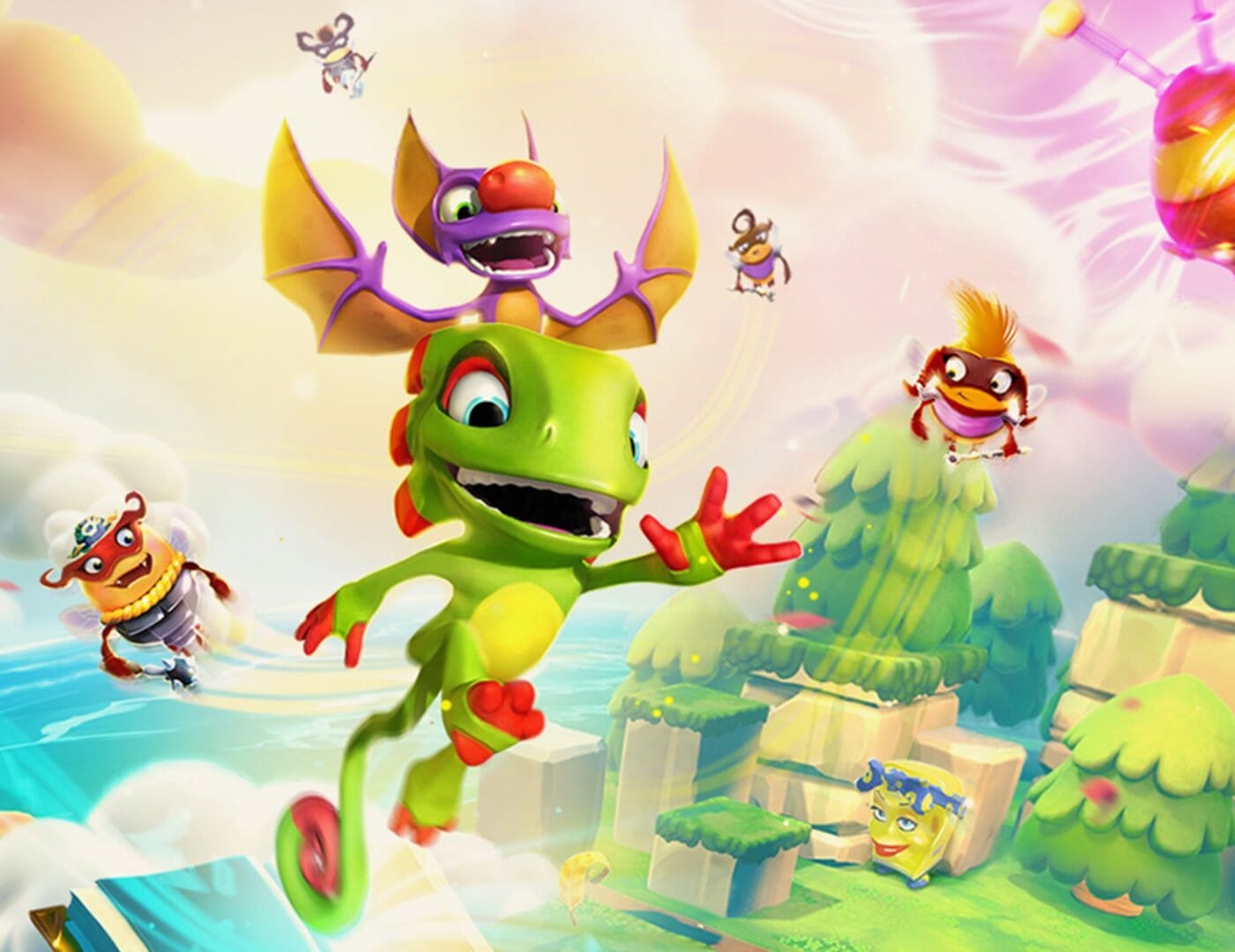 1401x1080 Yooka Laylee And The Impossible Lair