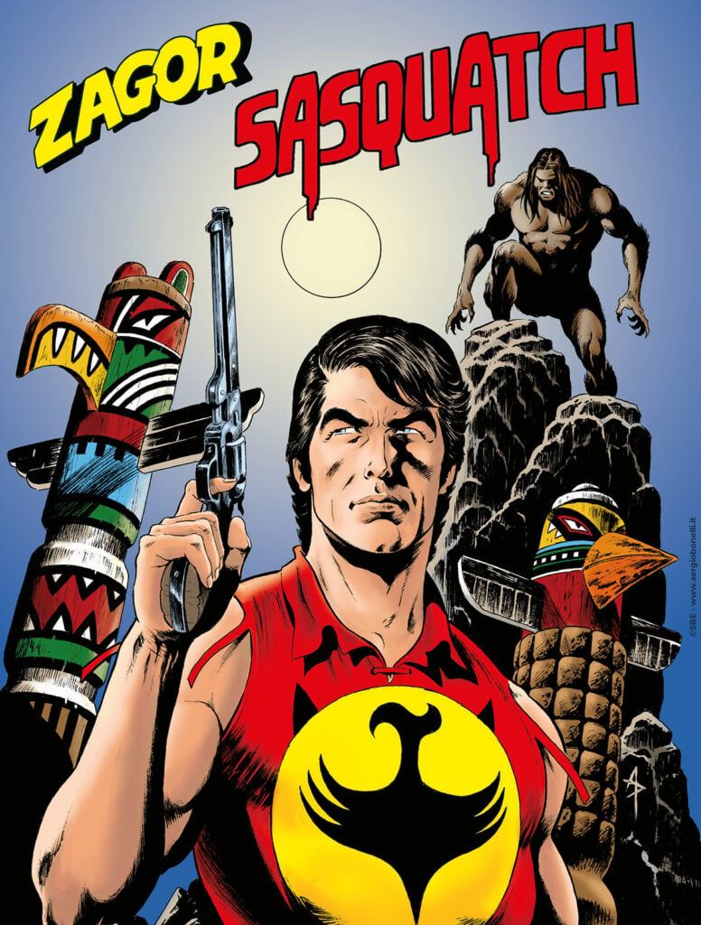 776x1024 Zagor: Sasquatch Online. Sergio Bonelli Editore