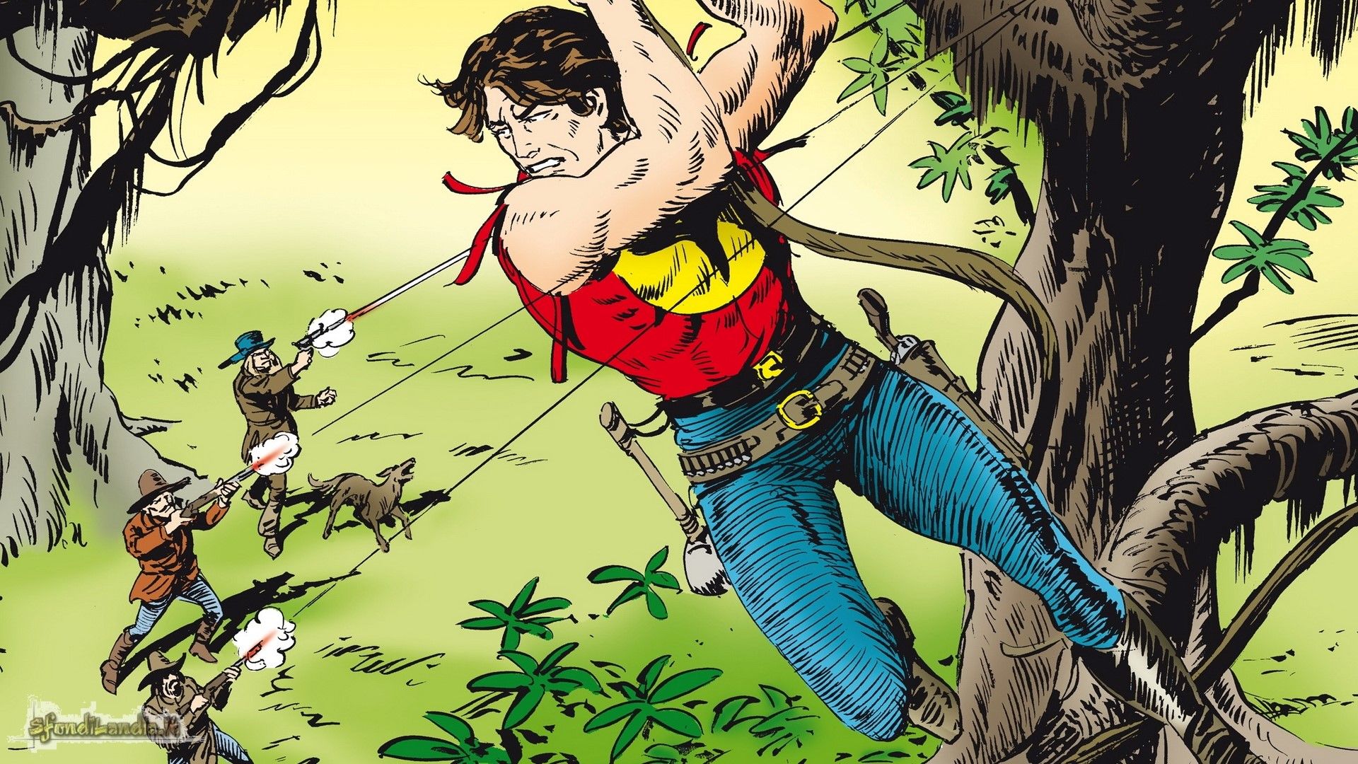1920x1080 SfondiLandia.it. Sfondo in HD gratis di Zagor in azione per pc desktop e smartphone Android e iPhone in risoluzione 1920x1080