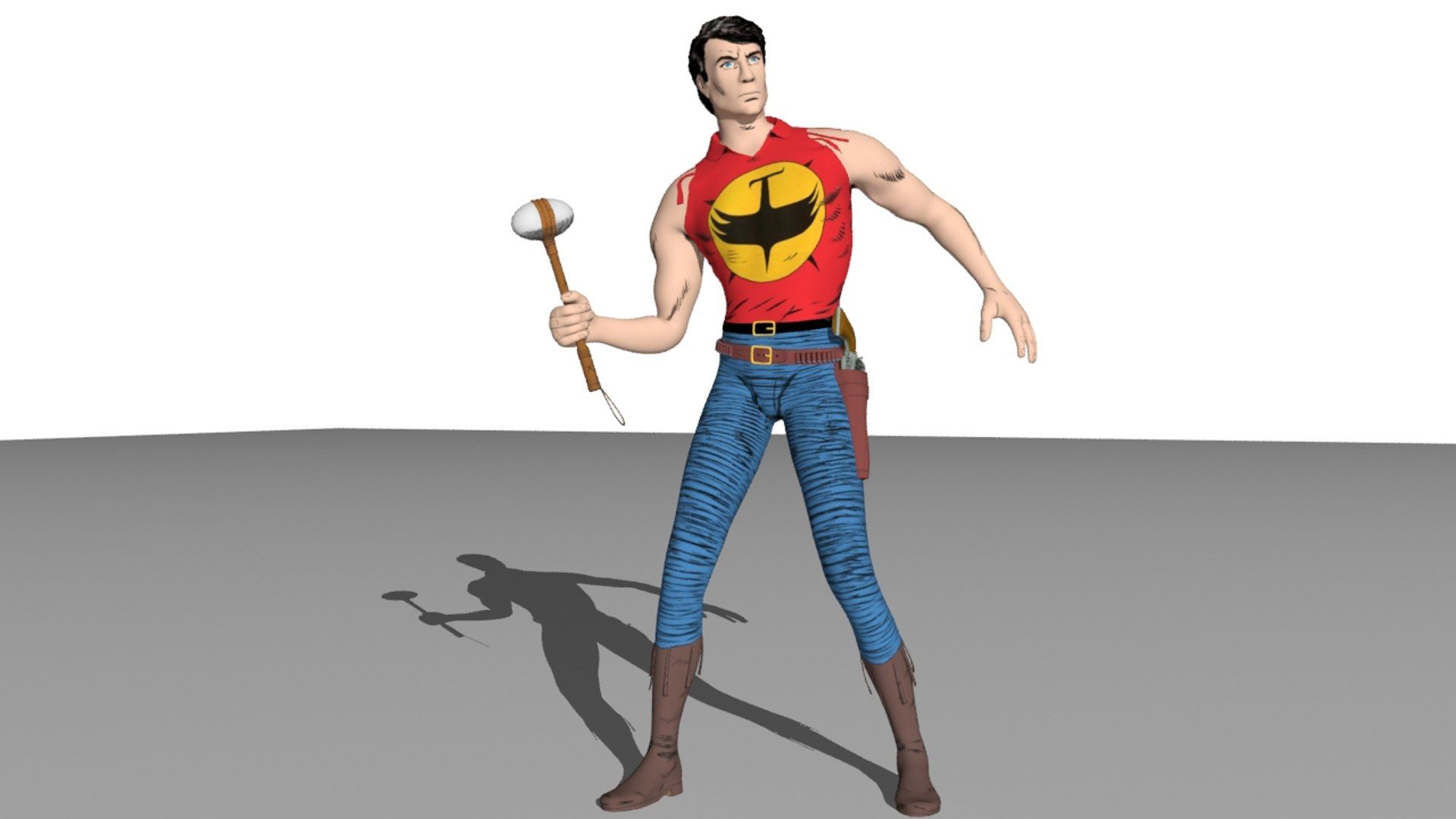 1920x1080 3D Zagor Rigged