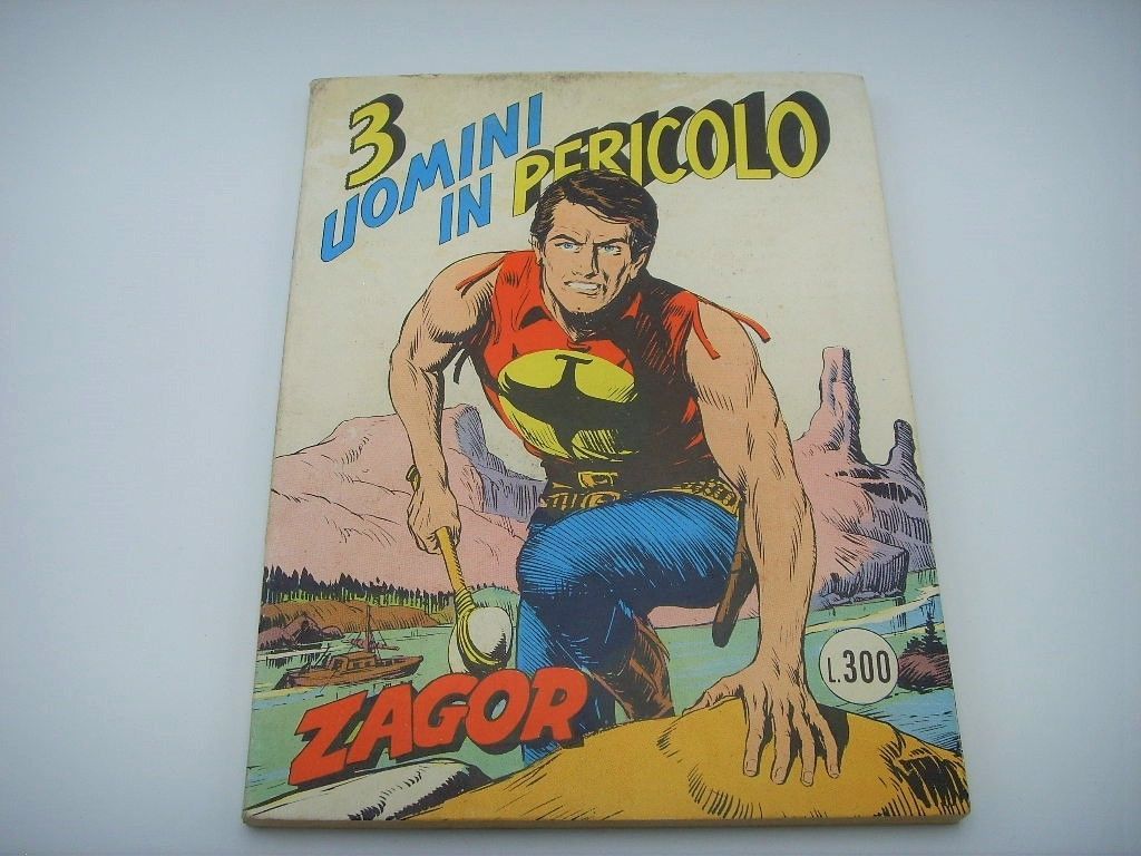 1024x768 Zagor Zenith No. 161 Three Men In Danger Excellent Newsstand