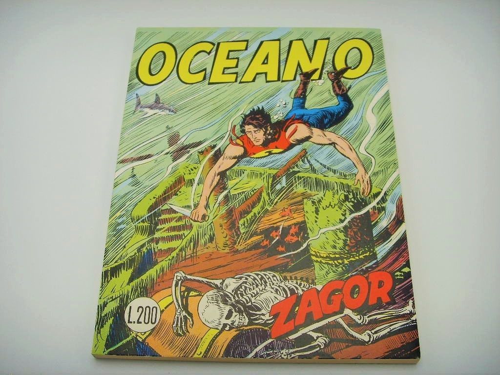 1024x768 Zagor Zenith No. 148 Oceano Ottimo Edicola Sergio Bonelli