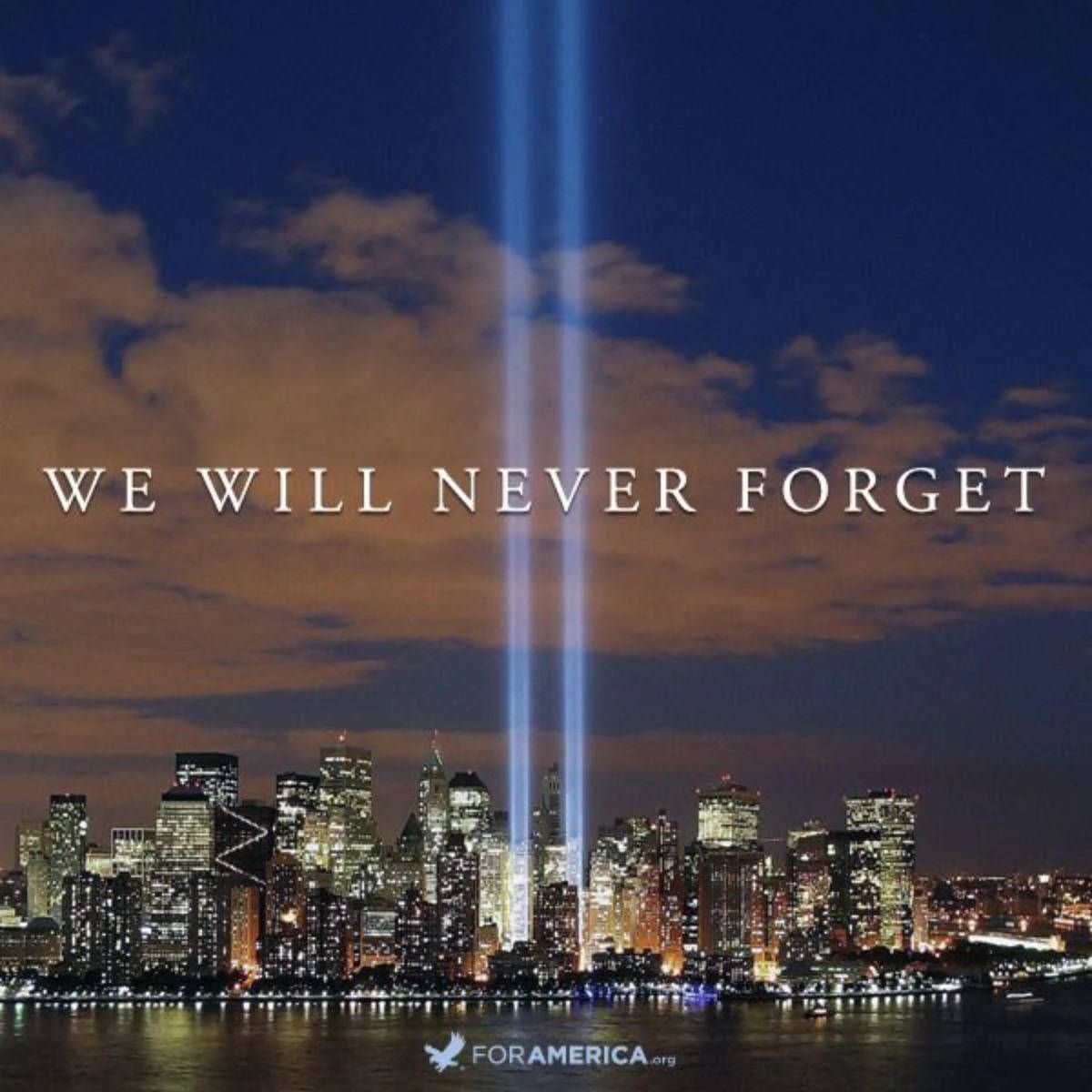 1200x1200 Download 911 Memorial We Will Never Forget Wallpaper