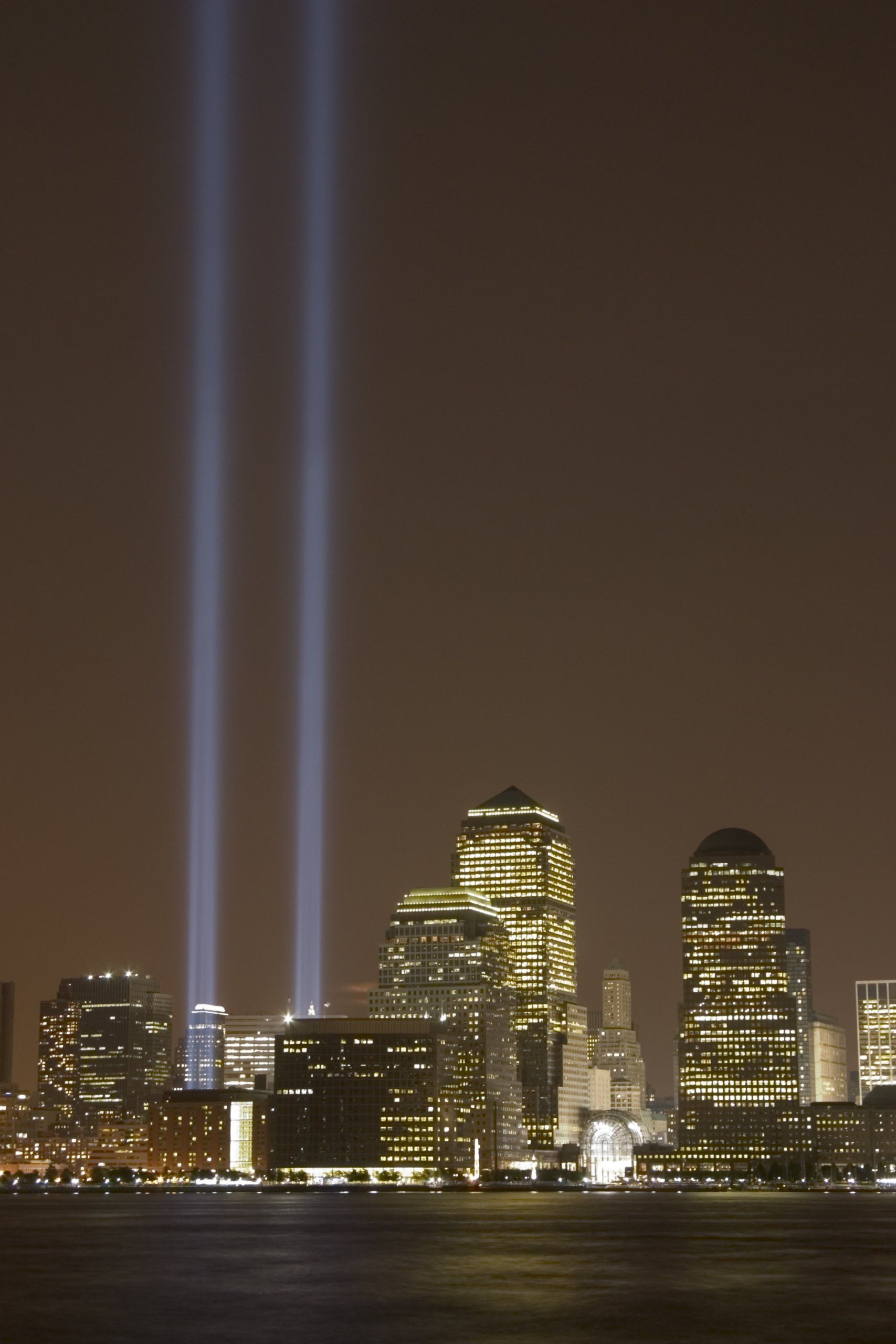 1707x2560 11 September 11th Remembrance WTC Light Beams NYC Poster Photo Patriotic Posters 12x18
