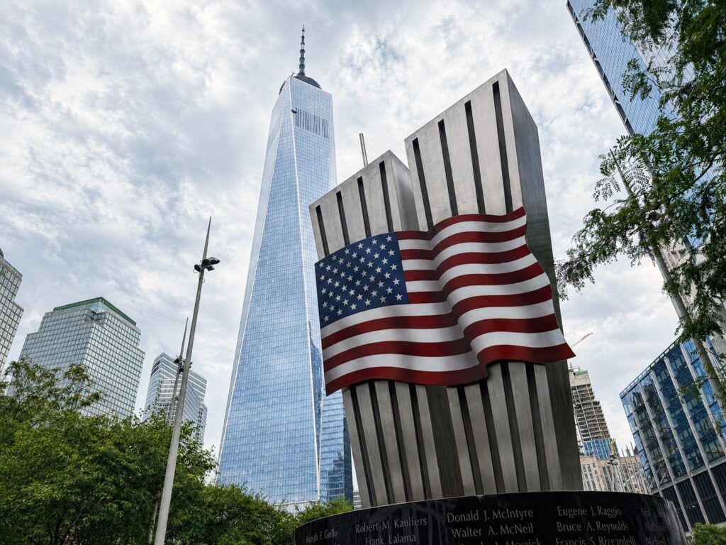 1024x768 Port Authority Installs New WTC Memorial As 25th Anniversary Of 9 11 Attack Nears