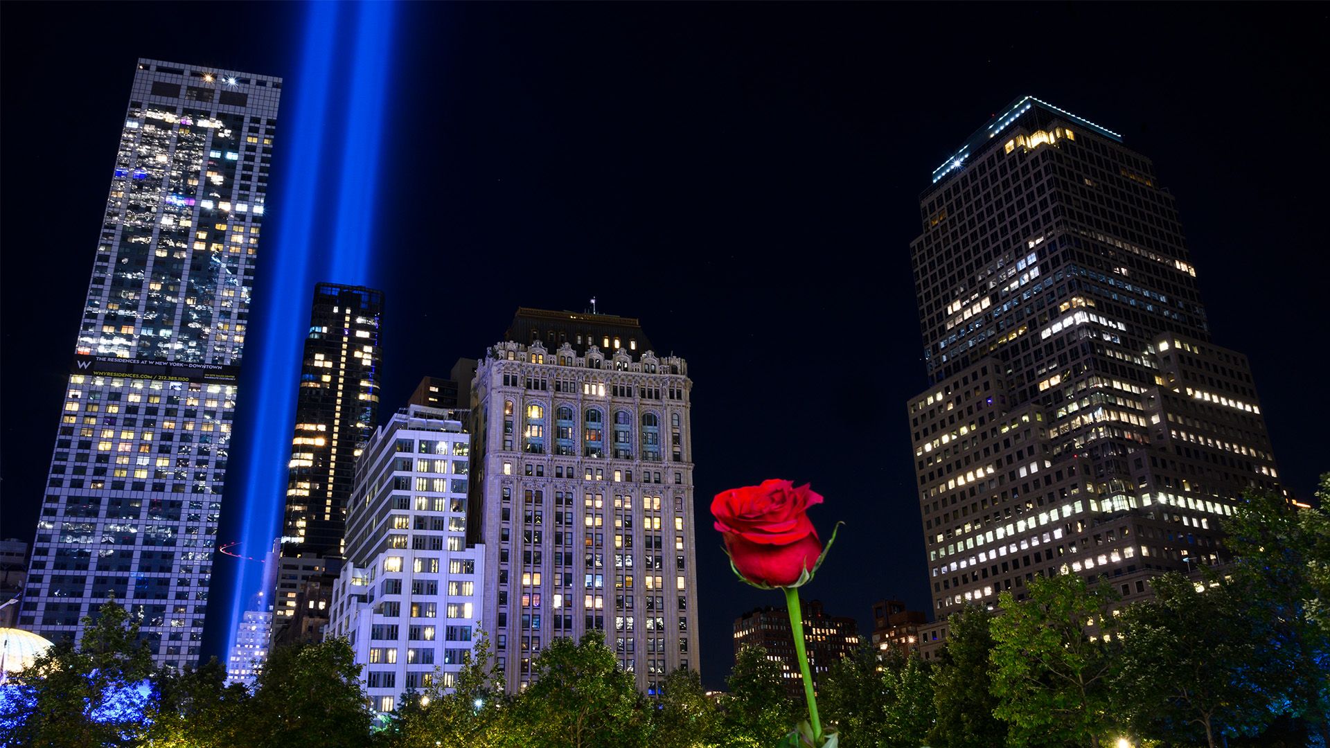 1920x1080 11 Tribute In Light Shines Bright Over NYC To Mark 20 Years New York