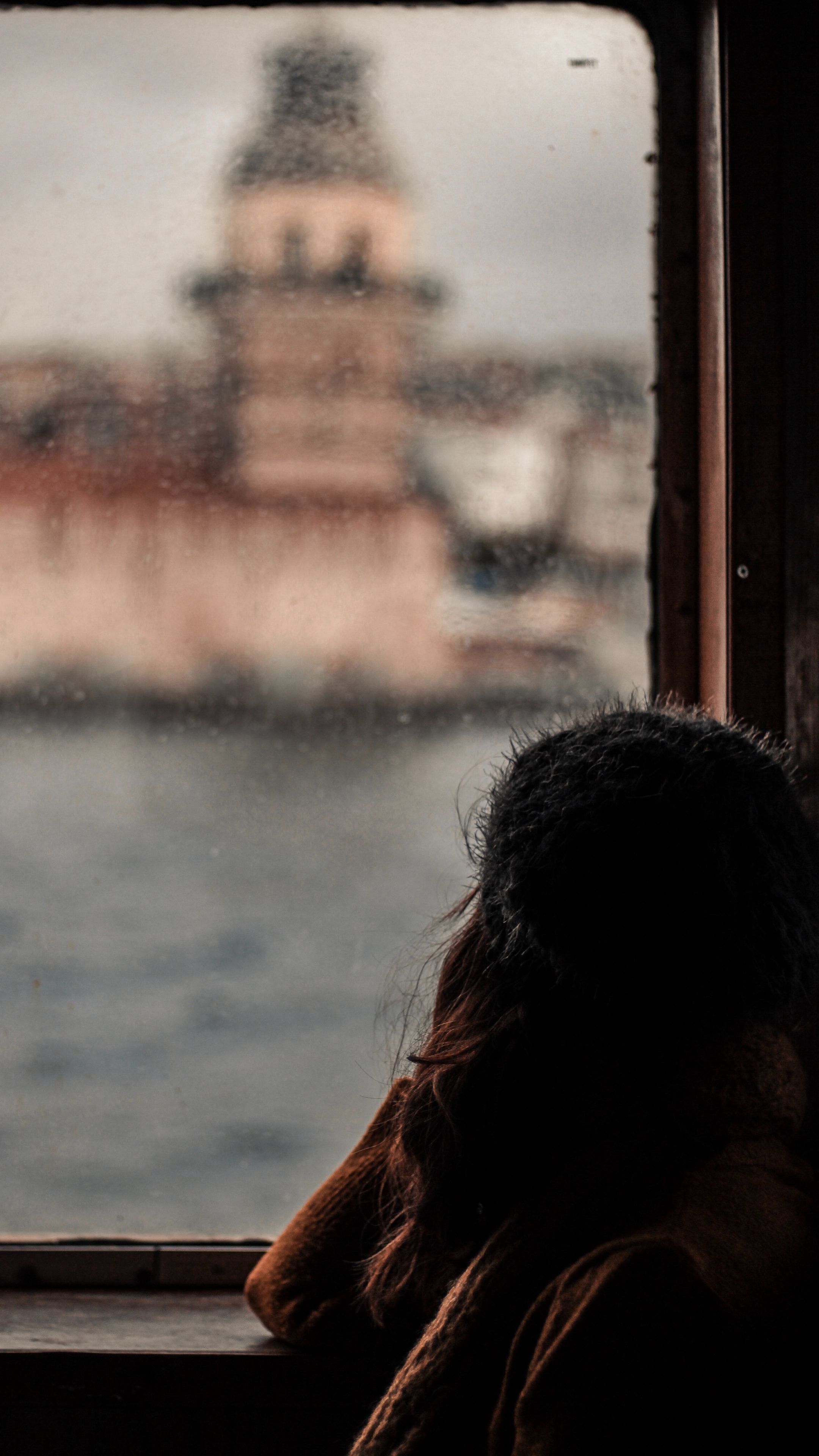 2160x3840 Download wallpaper 2160x3840 girl, window, sad, alone, melancholy samsung galaxy s s note, sony xperia z, z z z htc one, lenovo vibe HD background