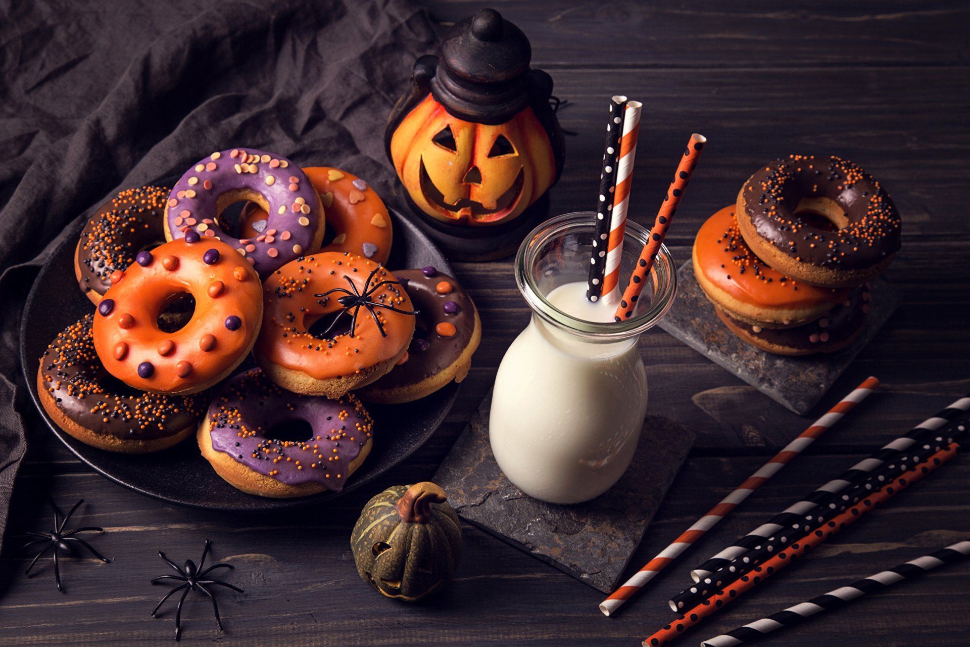 1920x1280 Halloween Foods Wallpaper