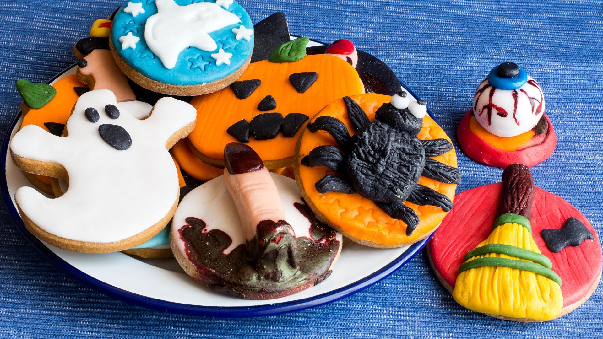 1920x1080 Download Halloween Food Cookie HD Wallpaperx1080