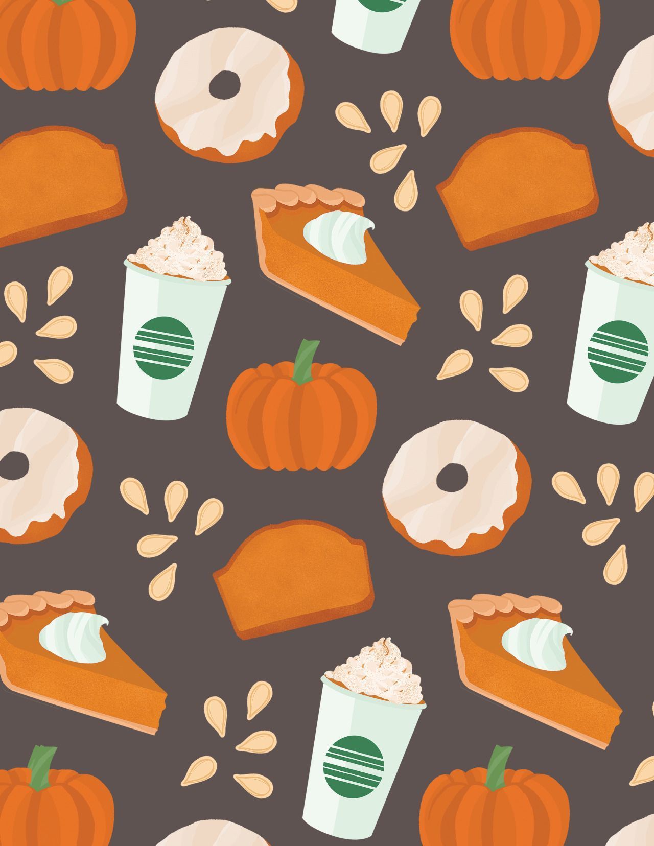 1280x1656 Halloween Foods Wallpaper