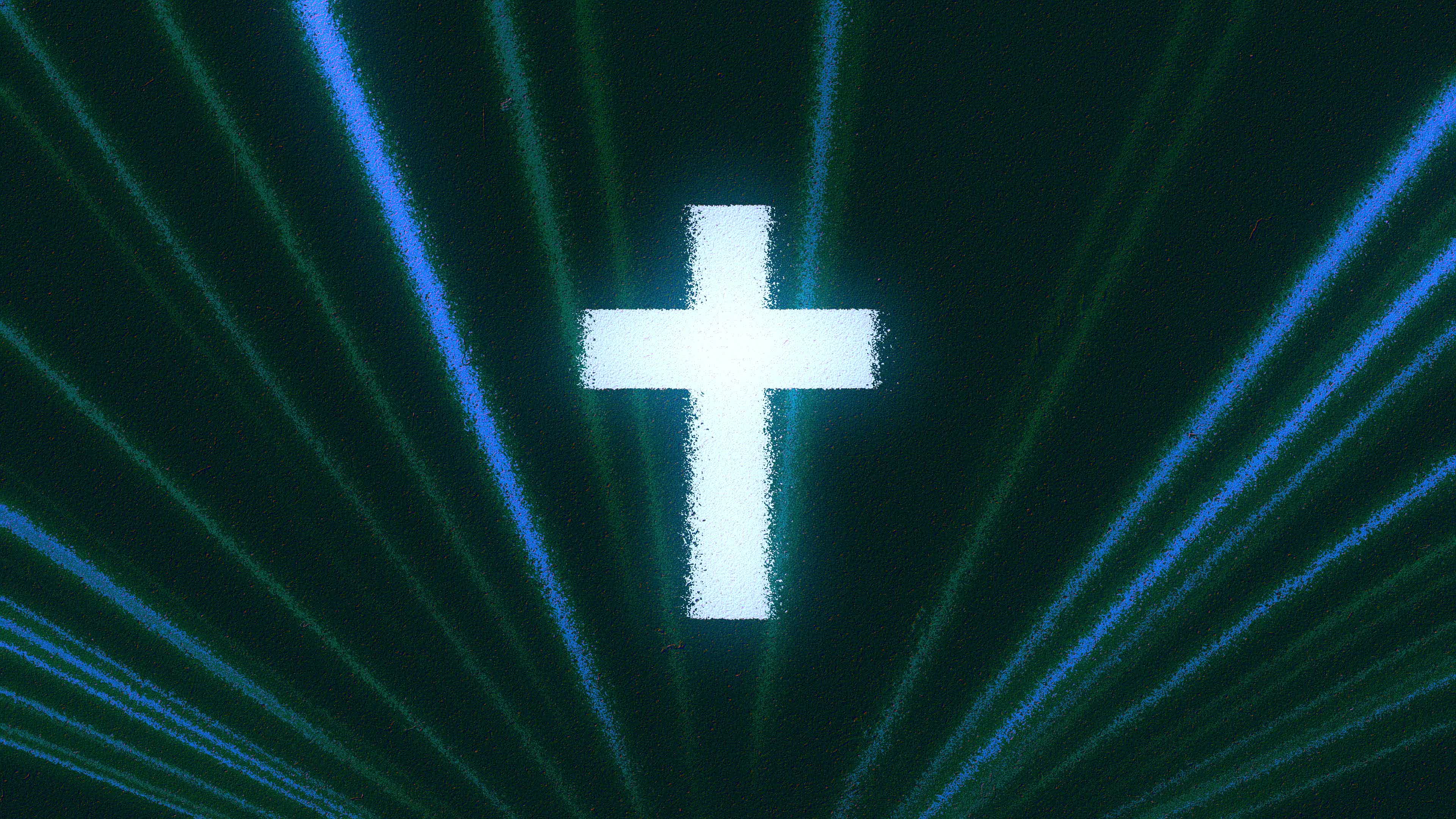 3840x2160 Cross Worship Background and Church Media