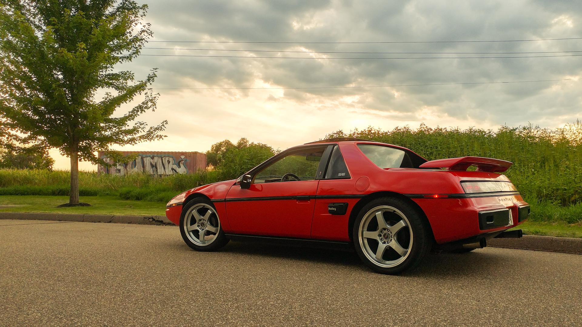 1920x1080 My 1985 Pontiac Fiero SE 2M6 4 speed [OC]