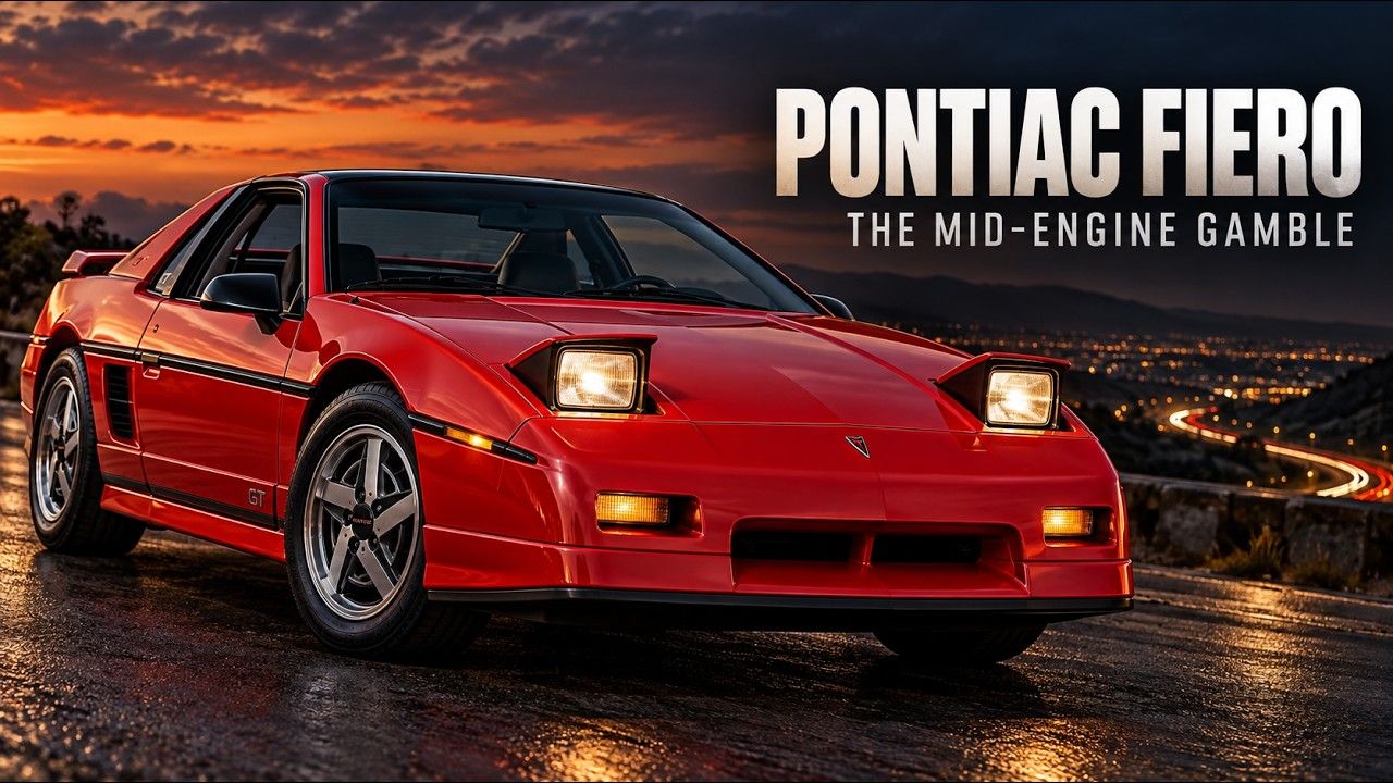 1280x720 Pontiac Fiero: The Mid Engine Dream That Ran Out Of Time