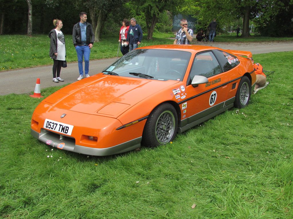 1024x768 Pontiac Fiero GT D537TWB. Car: Pontiac Fiero GT. Year of ma