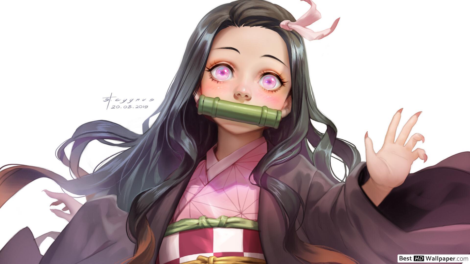 1920x1080 Nezuko Kamado Wallpaper HD wallpaper download