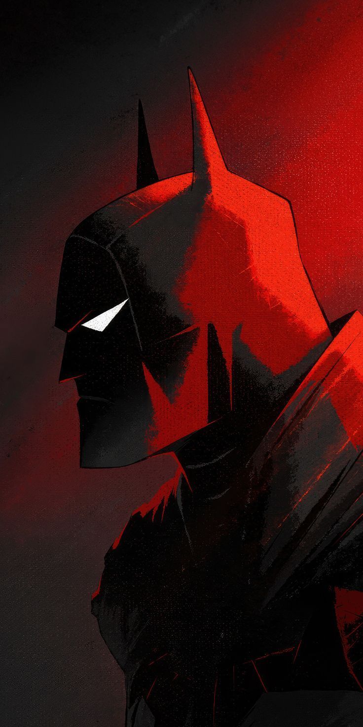 736x1472 Red and black phone wallpaper aesthetic. Red and black wallpaper batman, 4k wallpaper android, Image batman