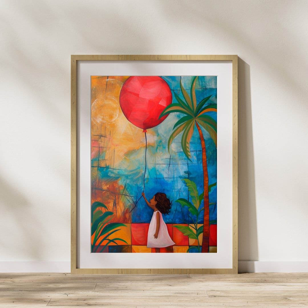 1080x1080 Banksy's Girl With Balloon Malfatti Inspired Wall Art Download Res PNG Decor Gift For Art Lovers
