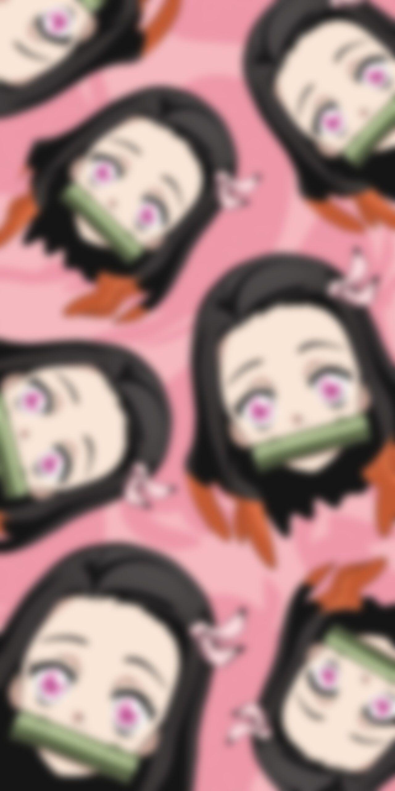 1280x2560 Demon Slayer Wallpaper with Nezuko Anime Wallpaper for Phone
