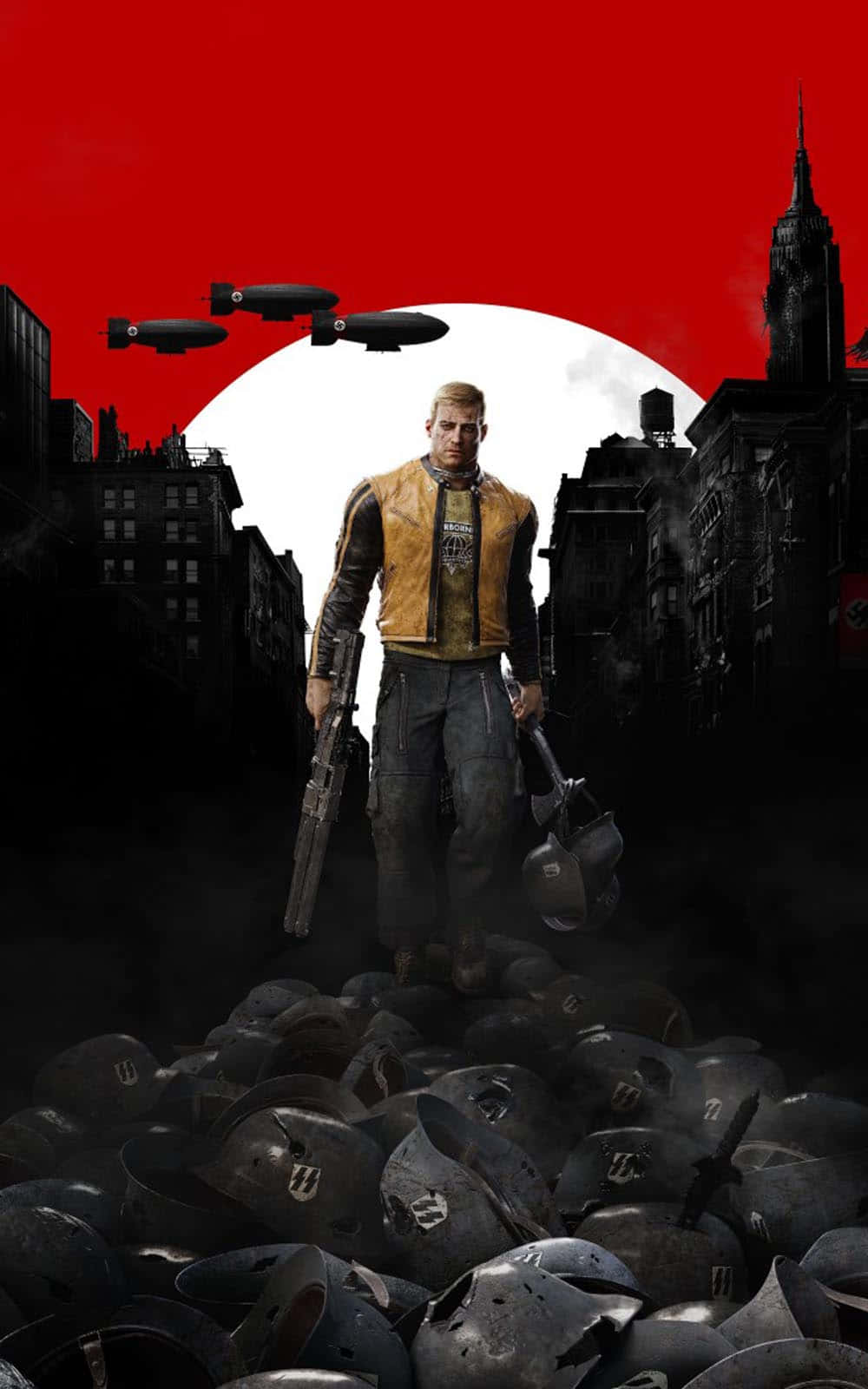 1000x1600 Download Experience Wolfenstein II: The New Colossus on iPhone X Background