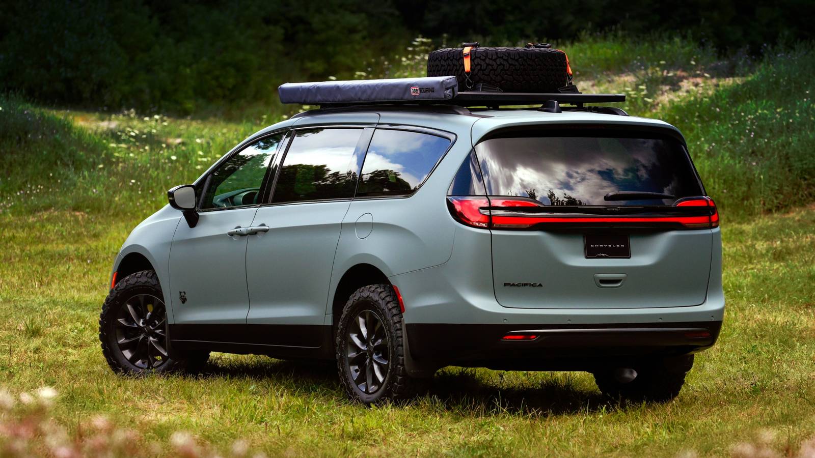 1600x900 Chrysler Pacifica Grizzly Peak Concept: The Ultimate Van Life Adventure Minivan